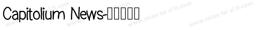 Capitolium News字体转换